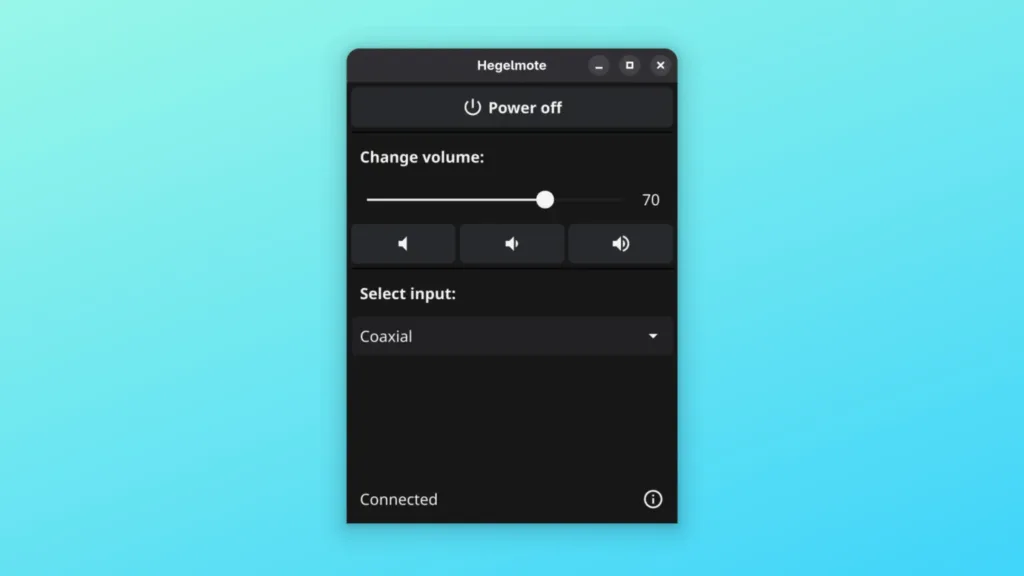 Imagem com a interface do Hegelmote