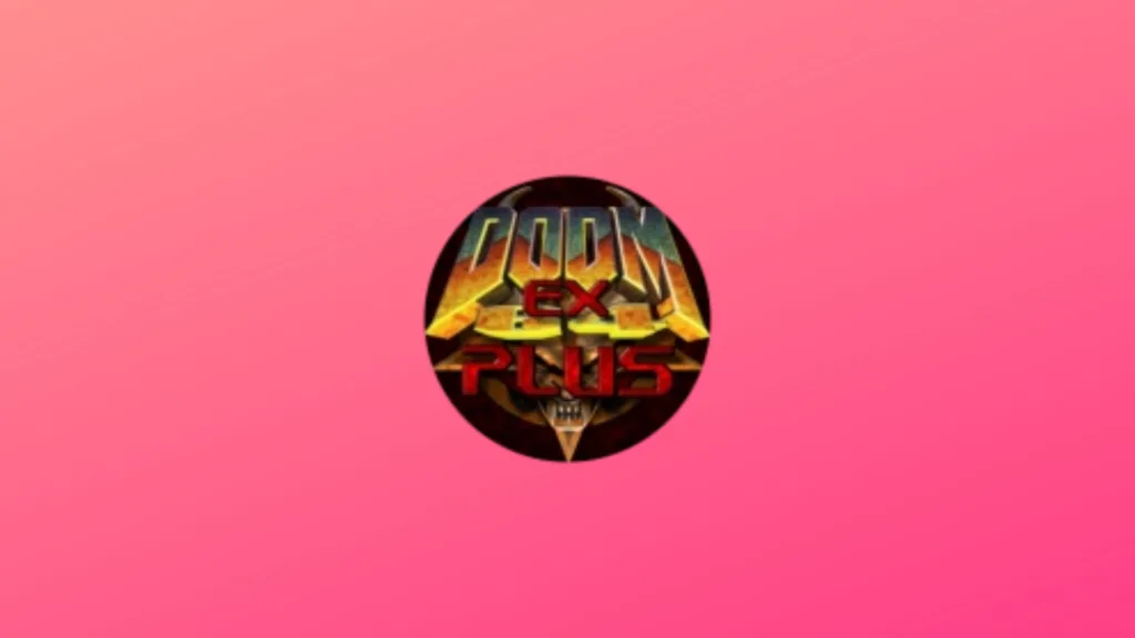 Imagem com a logomarca do Doom64EX