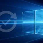 Logo do Windows 10 com destaque visual para o tema de atualizações gratuitas e suporte estendido.