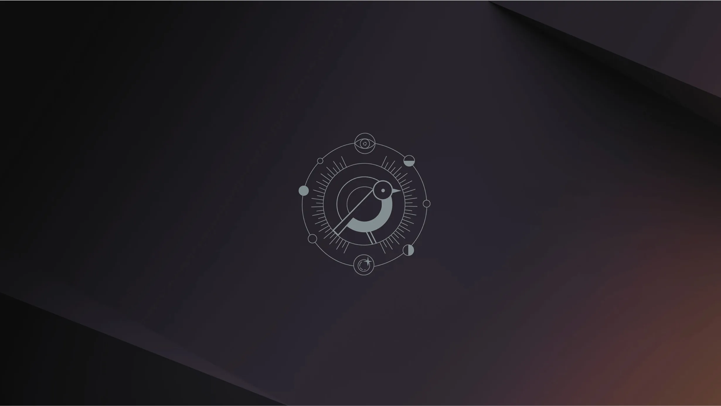 Ilustração conceitual do Ubuntu 24.10 EOL com o mascote Oracular Oriole em fundo escuro