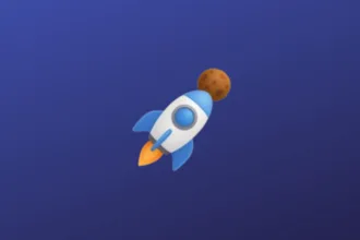 Imagem com a logomarca do Asteroid Shooter