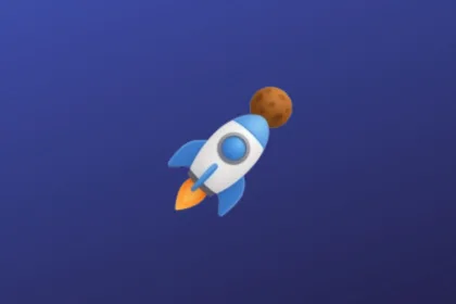 Imagem com a logomarca do Asteroid Shooter