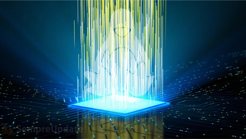 Visualização conceitual de desempenho e energia sob controle com turbostat Linux