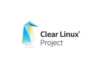 Logo do Clear Linux Project da Intel com foco em desempenho e bundles otimizados