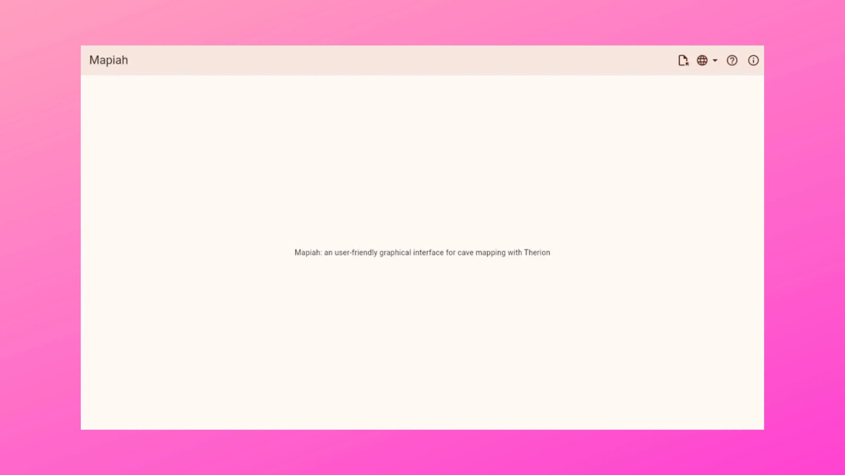 Instale o Mapiah, um editor de mapas, no Ubuntu, Fedora, Debian e outras distribuições Linux com Flatpak 2 Imagem com a interface do Mapiah