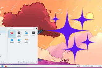 interface do KDE Plasma 6.4 no ambiente desktop Linux