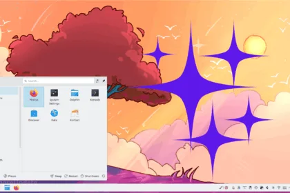 interface do KDE Plasma 6.4 no ambiente desktop Linux