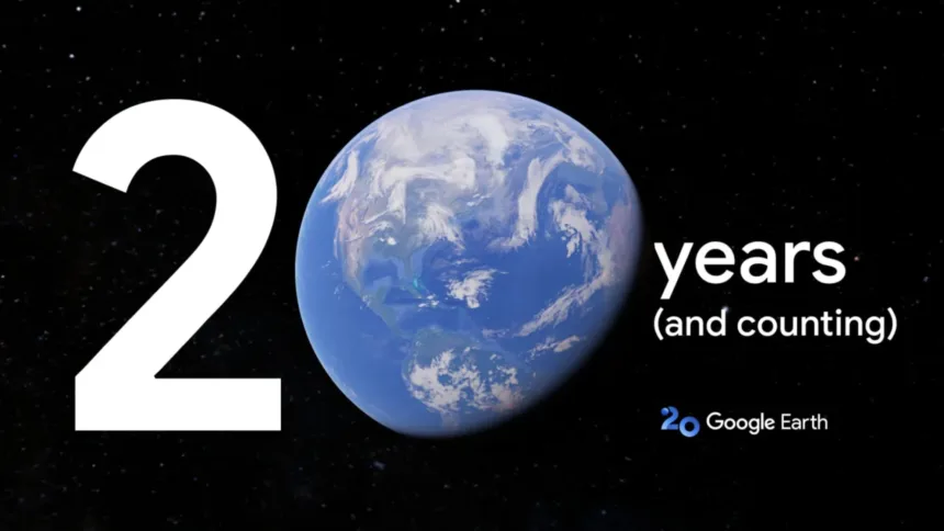 Google Earth 20 anos