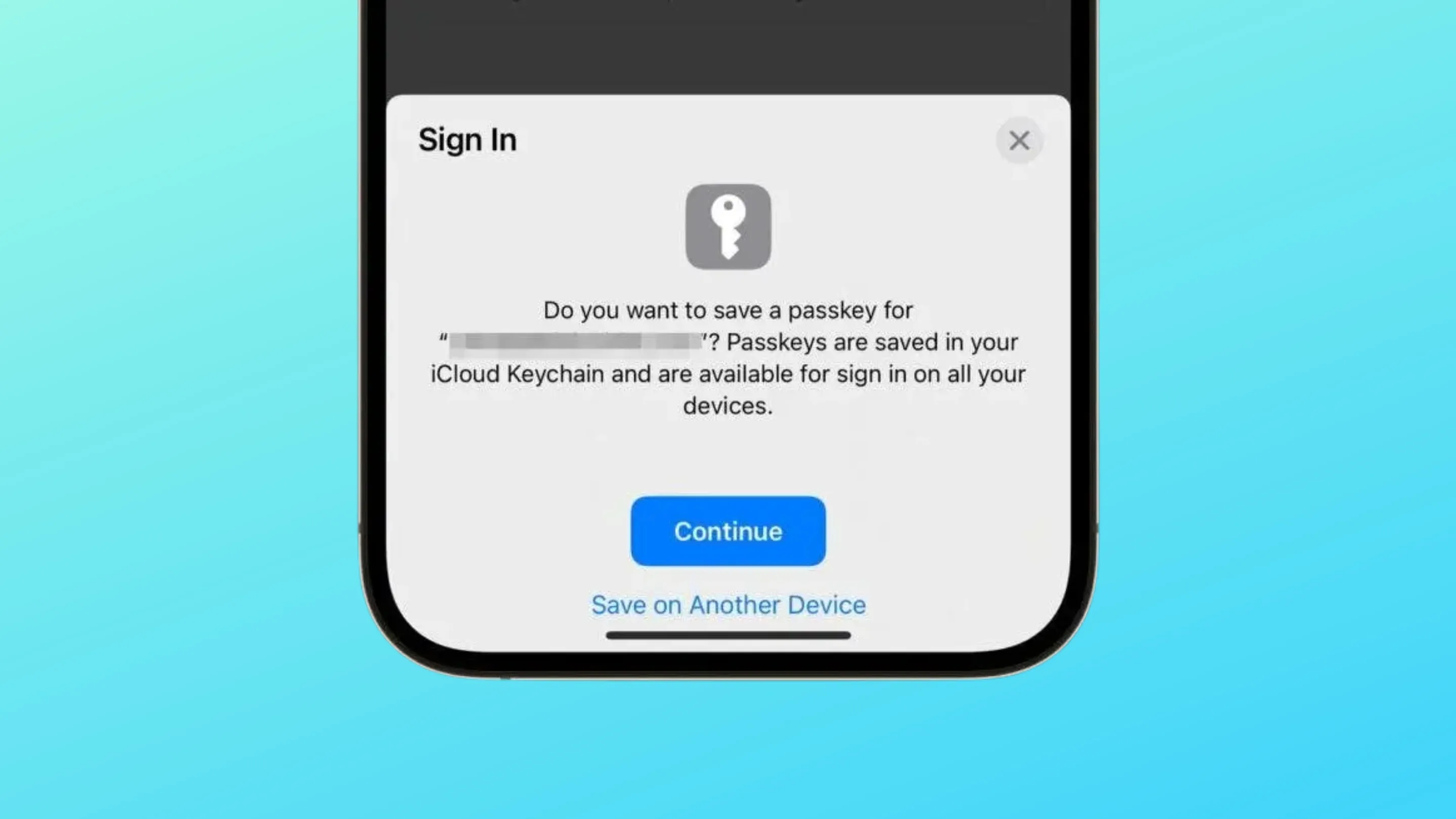 iOS 26 chaves de acesso