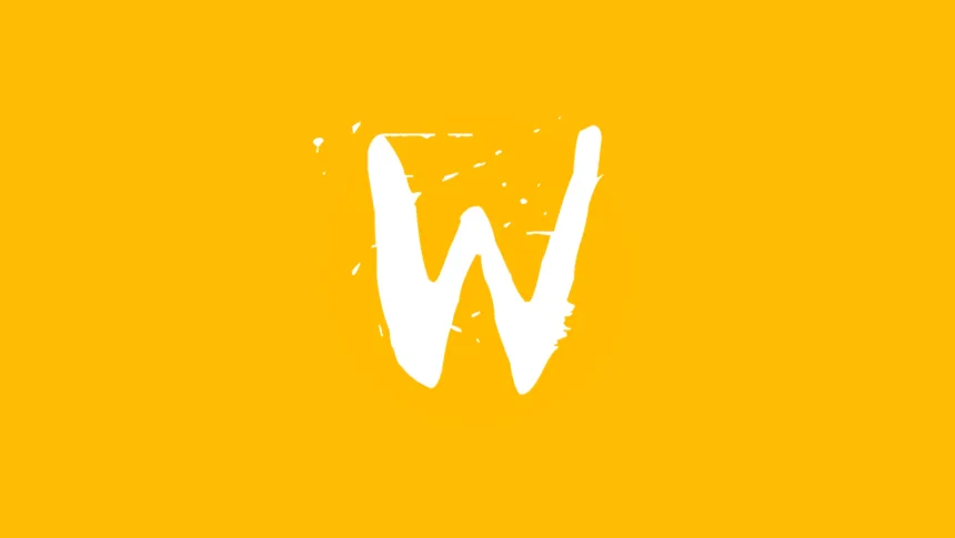 Logo estilizado do Wayland sobre fundo amarelo, representando o ecossistema gráfico no Linux