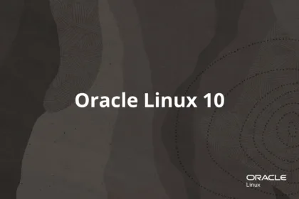 Oracle Linux 10 exibido em imagem promocional da nova versão do sistema
