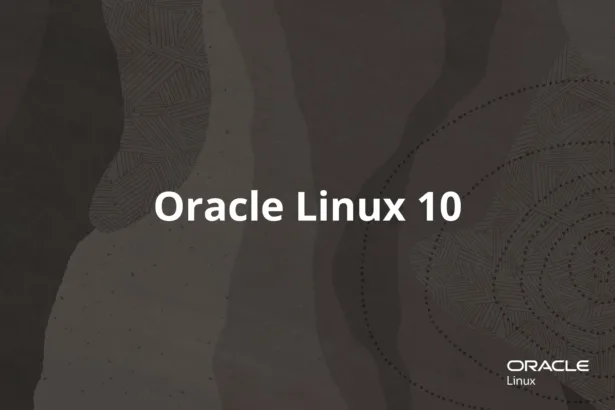 Oracle Linux 10 exibido em imagem promocional da nova versão do sistema