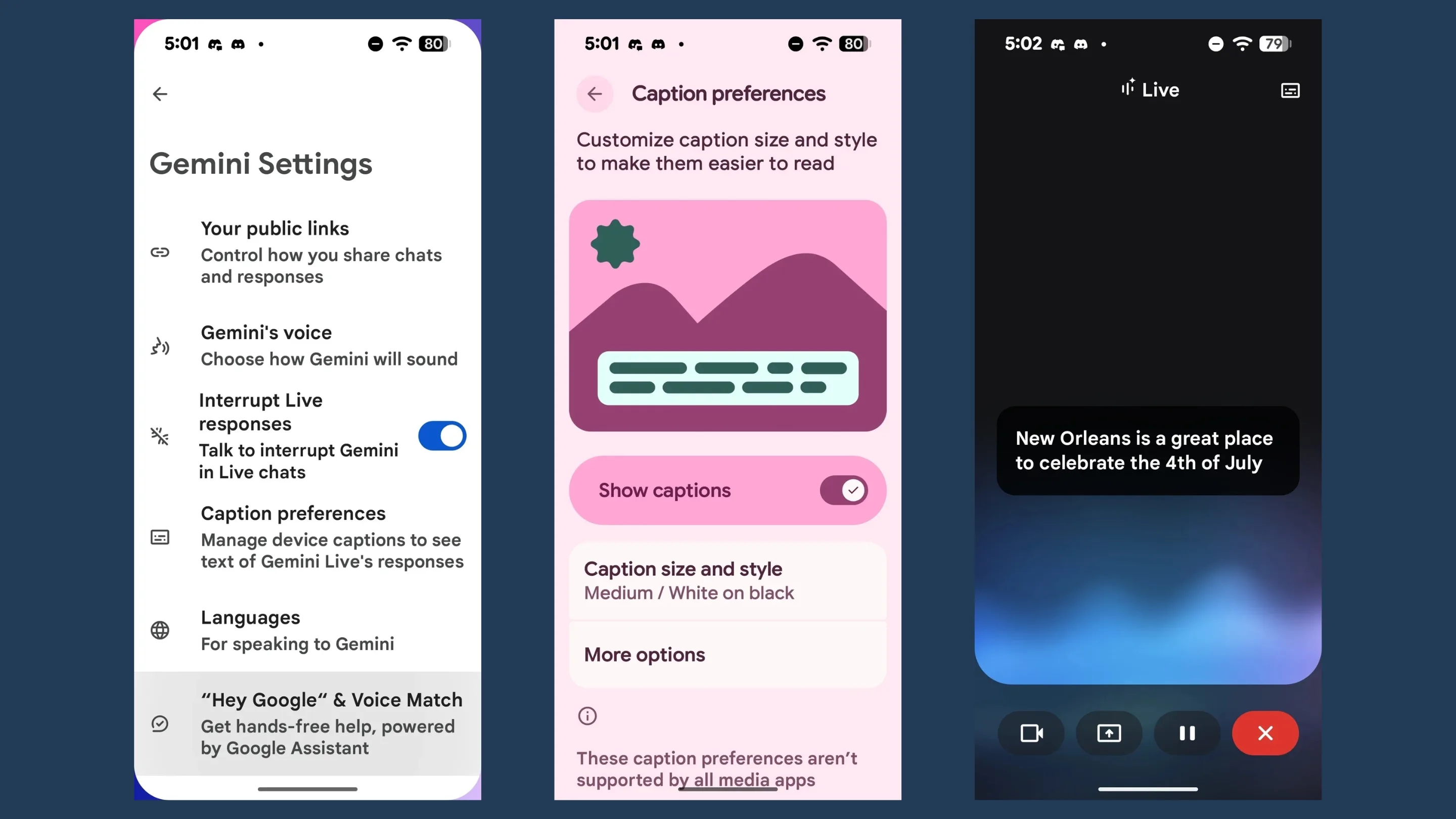 Gemini Live Android