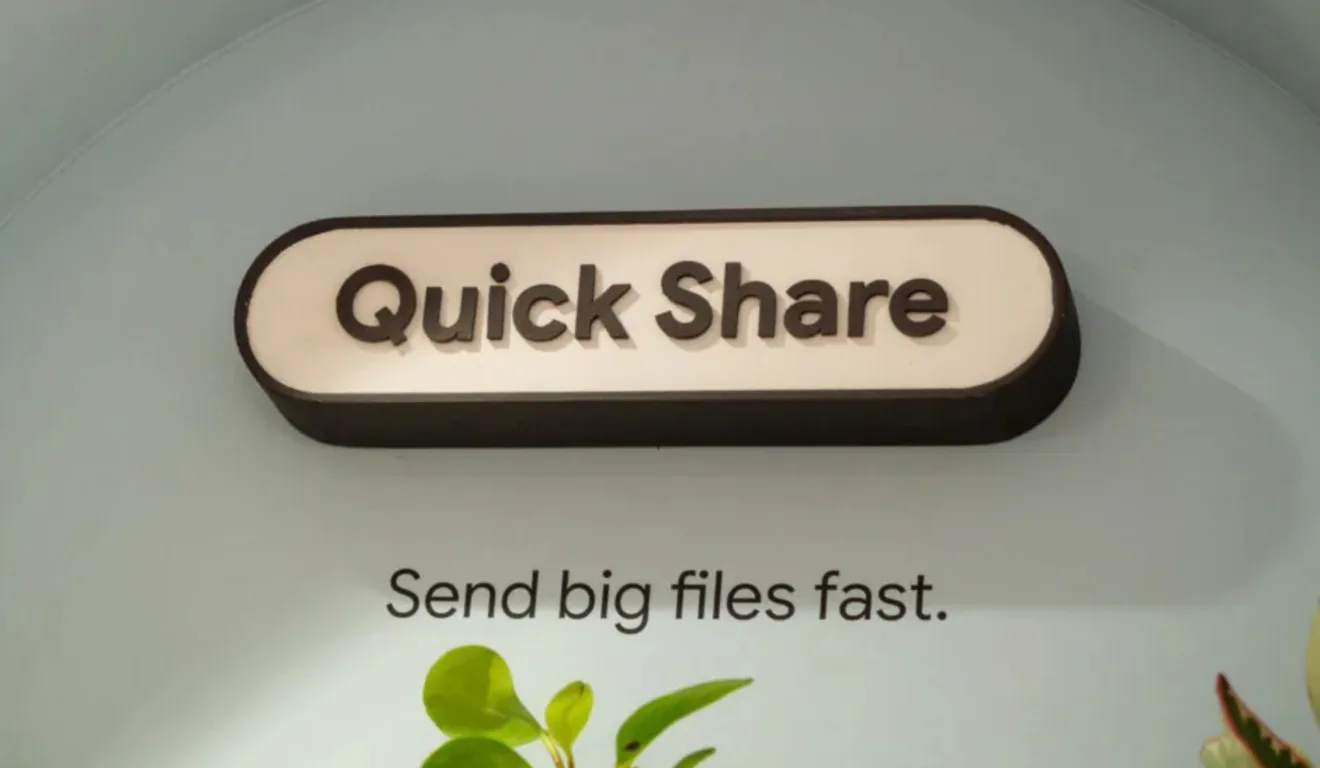 Quick Share do Google