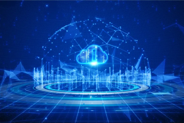 Representação gráfica de Linux na nuvem com imagens de VMs otimizadas e foco em segurança