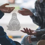 Discussão entre desenvolvedores Linux simbolizando o debate entre Linus Torvalds e bcachefs