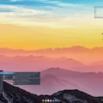 Interface do Escuelas Linux 8.12 mostrando menu educacional e ambiente leve para computadores antigos