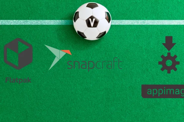 Comparativo entre formatos de pacote universal Linux: Flatpak, Snap e AppImage.