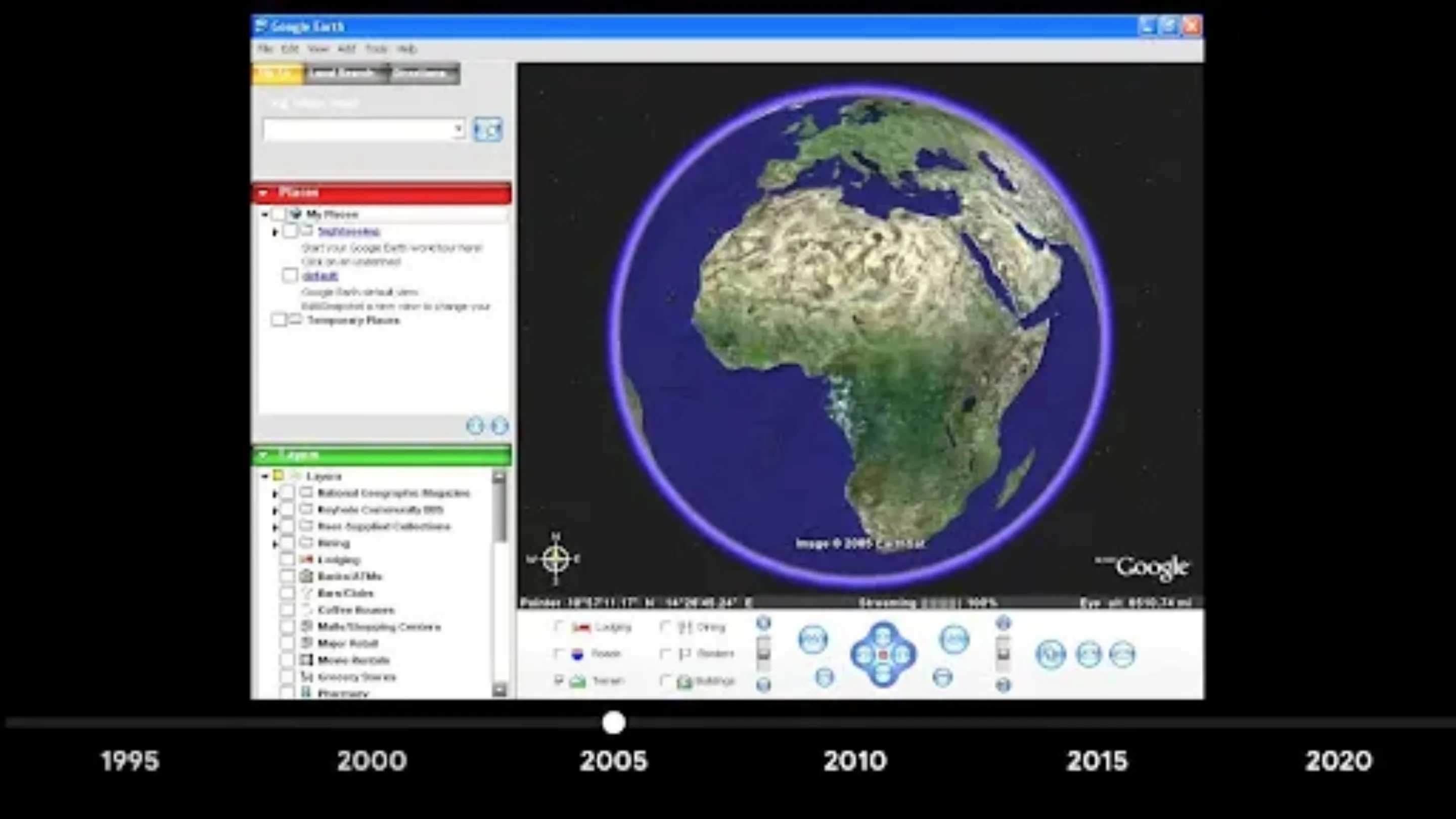 Google Earth 20 anos