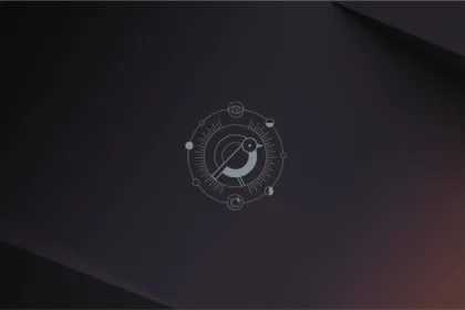 Ilustração conceitual do Ubuntu 24.10 EOL com o mascote Oracular Oriole em fundo escuro