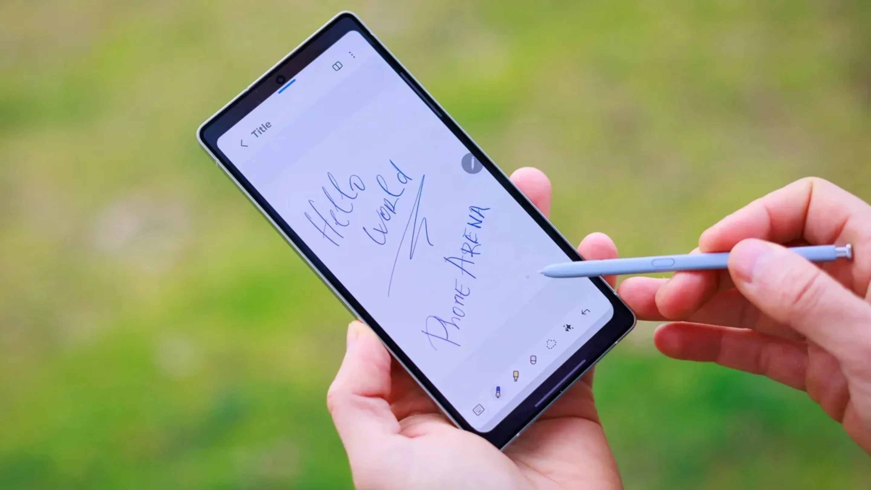 Samsung S pen