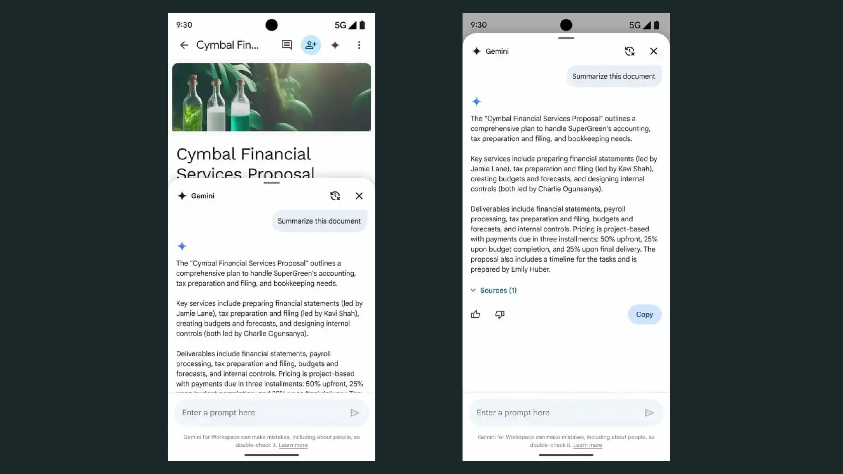 Gemini Android
