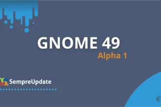 Novos recursos visuais e gráficos do GNOME 49 Alpha 1 em execução no Wayland
