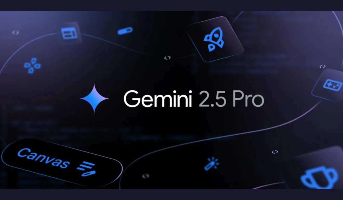 Interface do Google AI Studio com destaque para o modelo Gemini 2.5 Pro em execução
