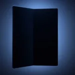 Imagem do Galaxy Z Fold 7 aberto e fechado destacando o design mais fino do novo dobrável da Samsung