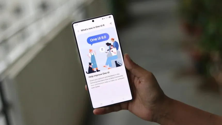 One UI 8 beta 2