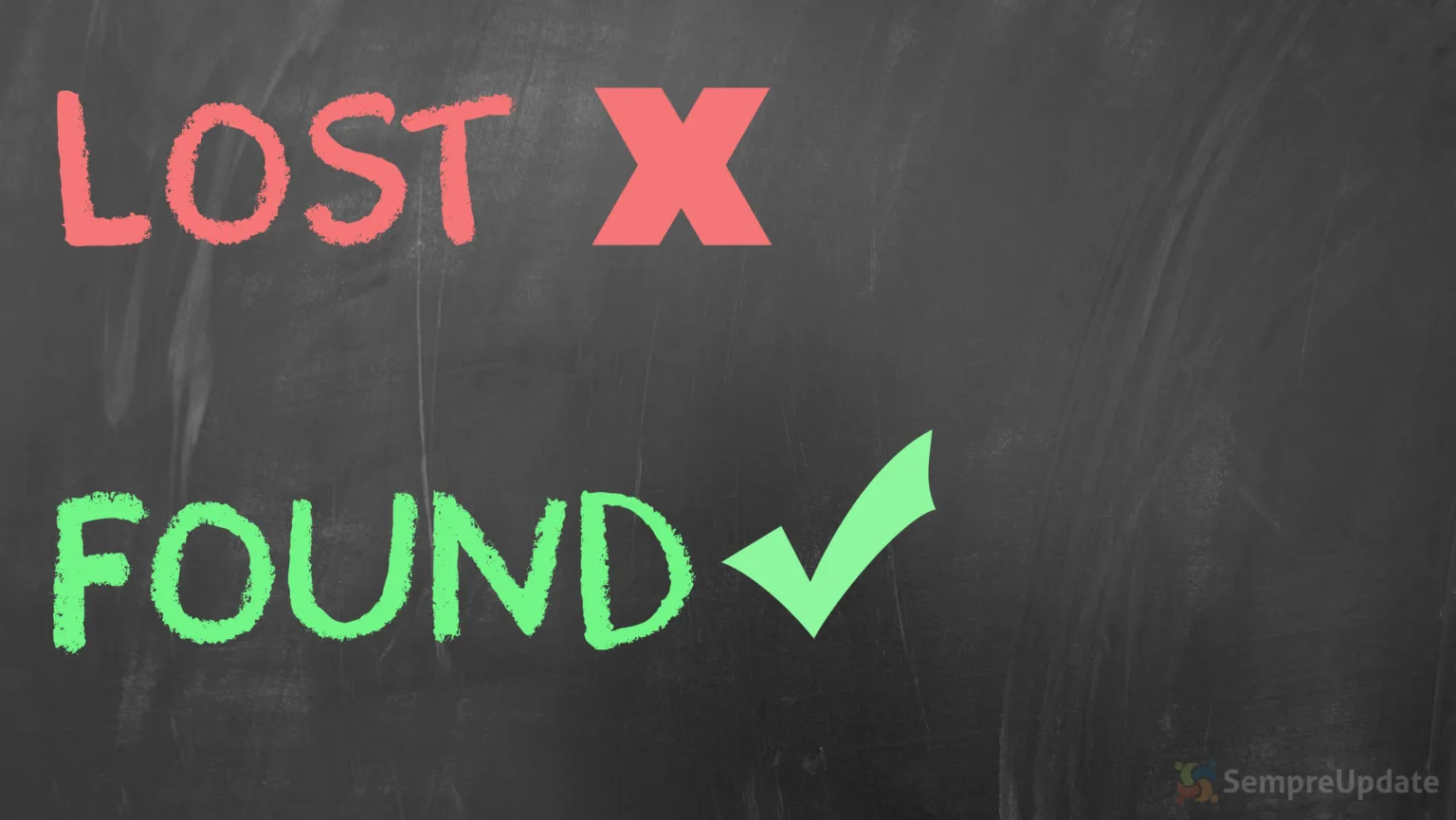 Representação visual do mistério da pasta /lost+found Linux e o contraste entre arquivos perdidos e encontrados