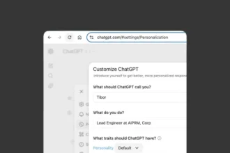 Personalização ChatGPT
