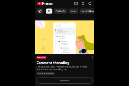 YouTube Comentários