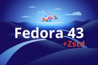 Fedora 43 adota Zstd para initrd visando inicialização mais rápida