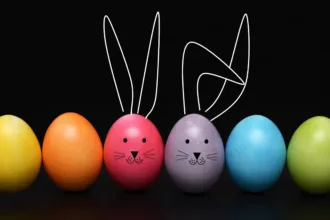 ovos de Páscoa coloridos representando os ovos de páscoa Linux e suas surpresas escondidas no sistema