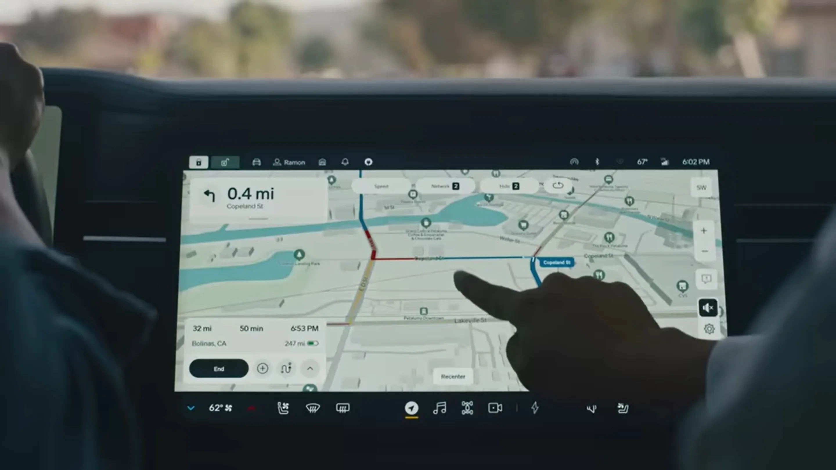 Rivian Google Maps