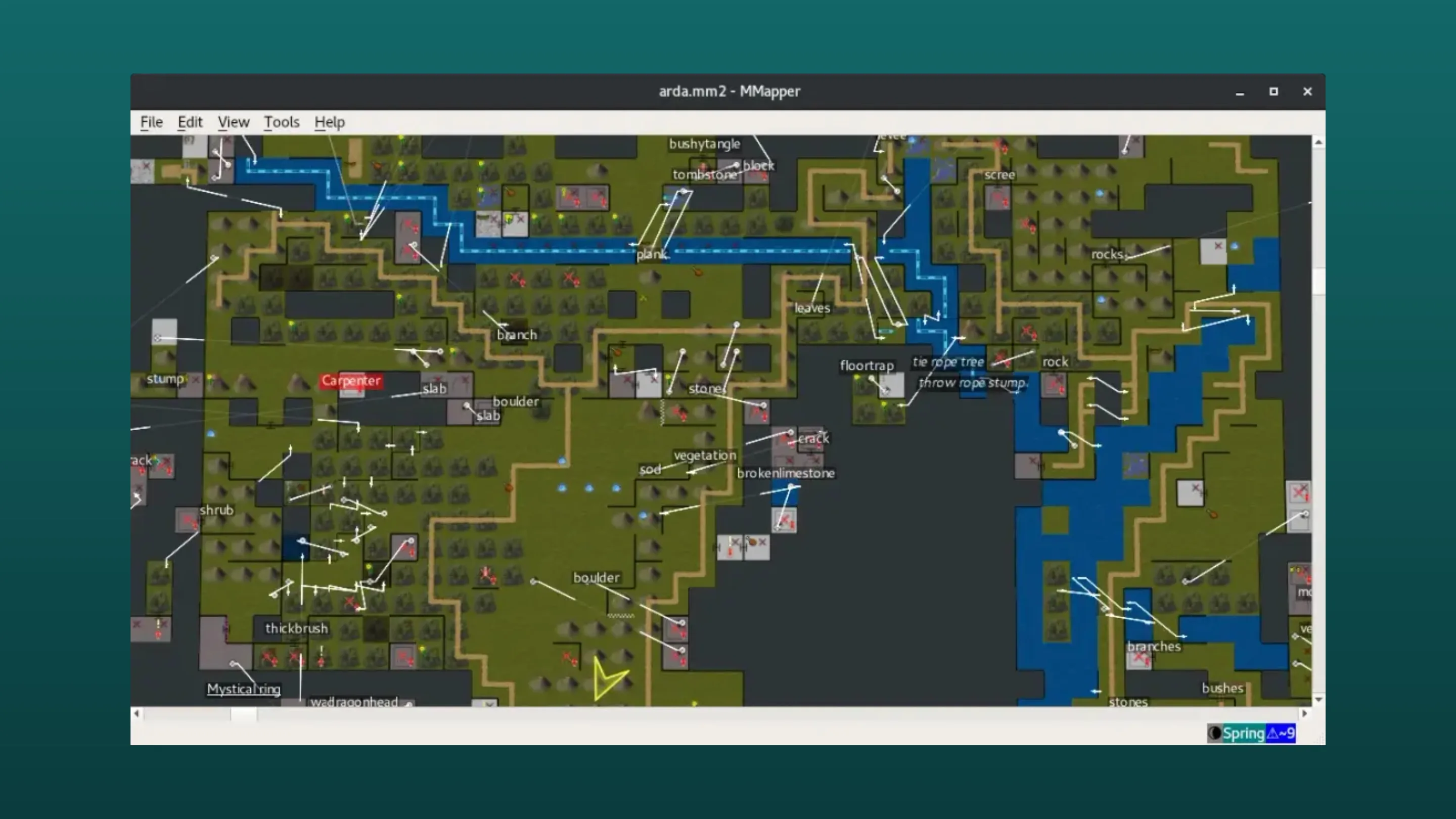Imagem com a interface do MMapper