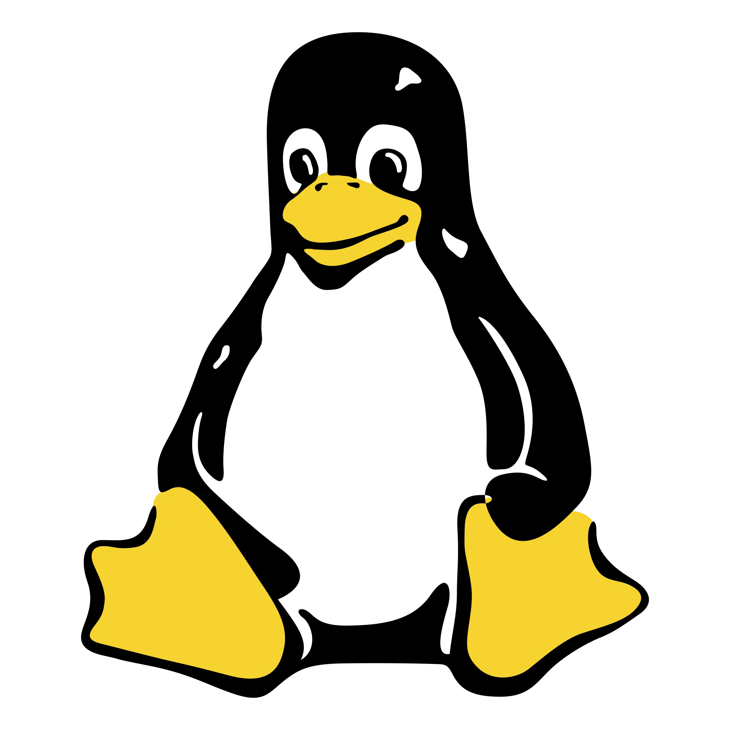 Imagem do Tux original. 