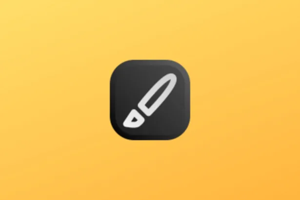 Imagem com a logomarca do Infinipaint