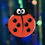 Representação lúdica do bug impressora Linux com joaninha engraçada simbolizando erro divertido que causa imagens bizarras na impressão