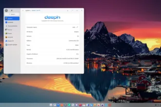 ExTiX Deepin 25.7 Live com Firefox e Netflix em execução no desktop