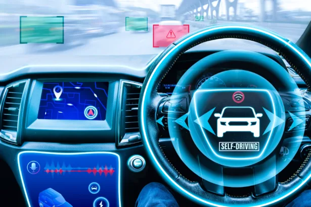 Painel de carro autônomo com sistema embarcado Linux