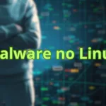Técnicas visuais de remoção de malware Linux representadas por um painel de sistema seguro