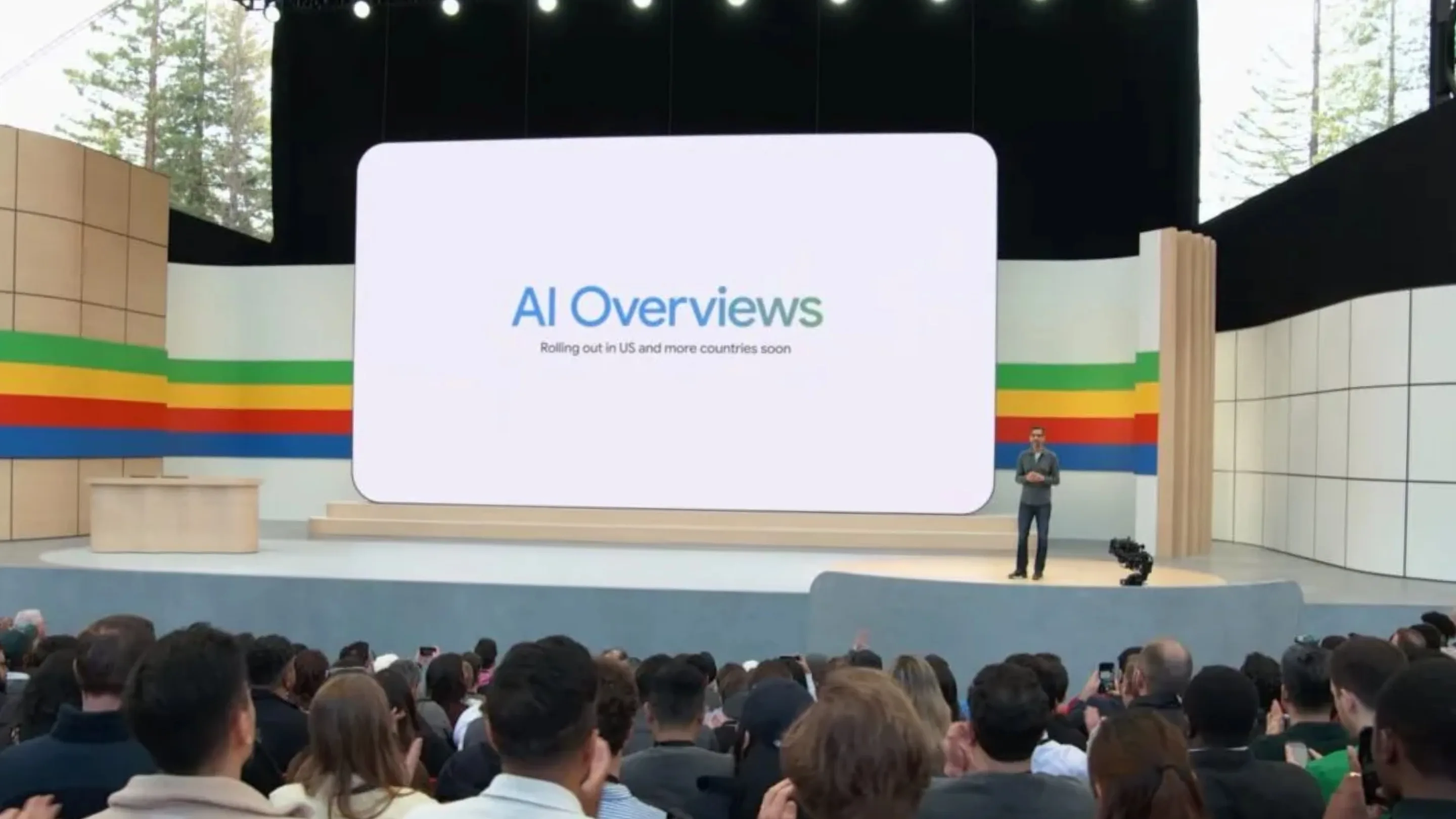 Interação Visões Gerais Google
