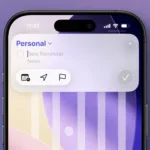Lembretes iOS 26