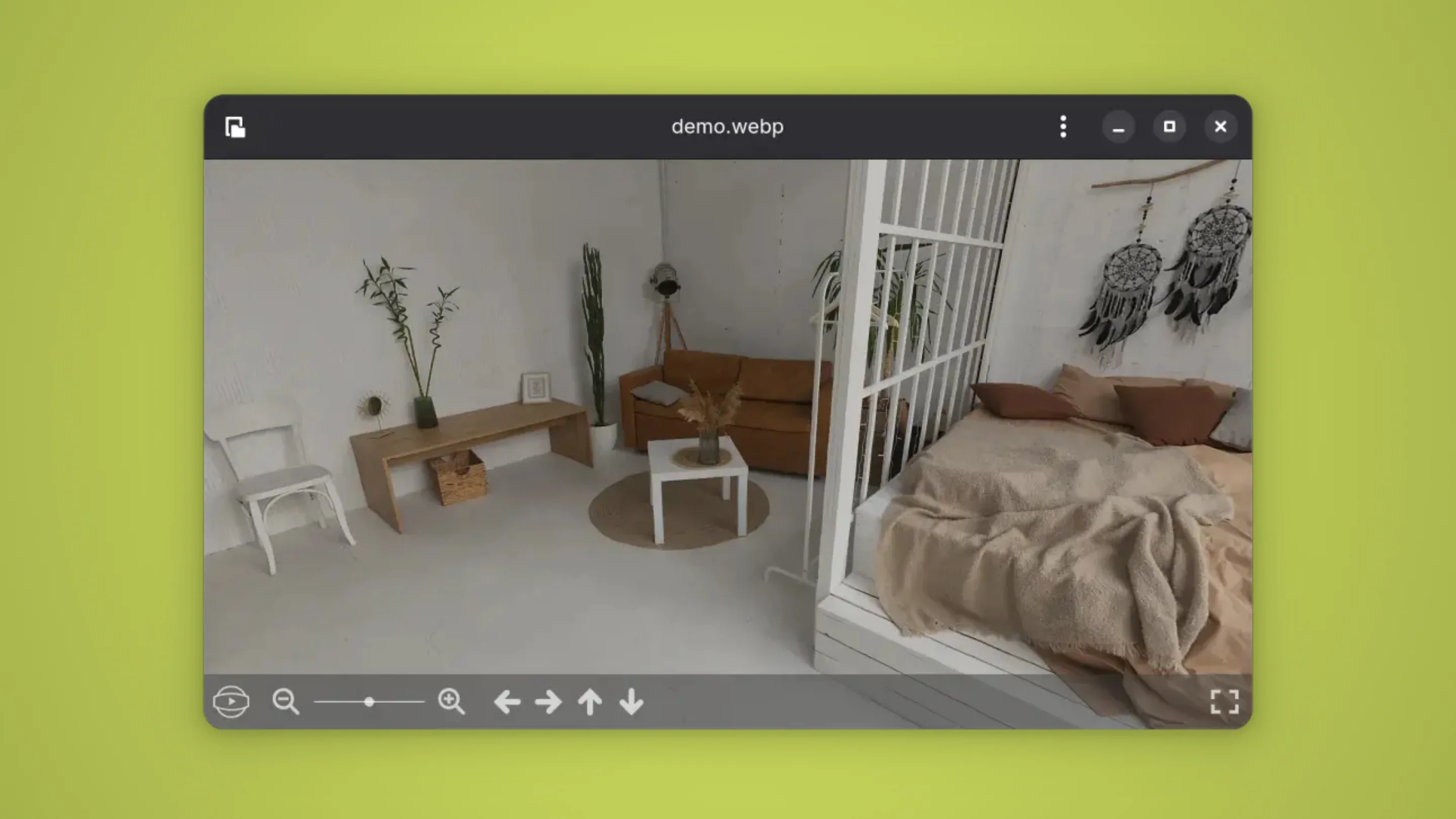 Imagem com a interface do SphereView
