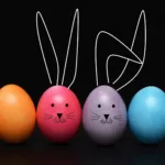 ovos de Páscoa coloridos representando os ovos de páscoa Linux e suas surpresas escondidas no sistema