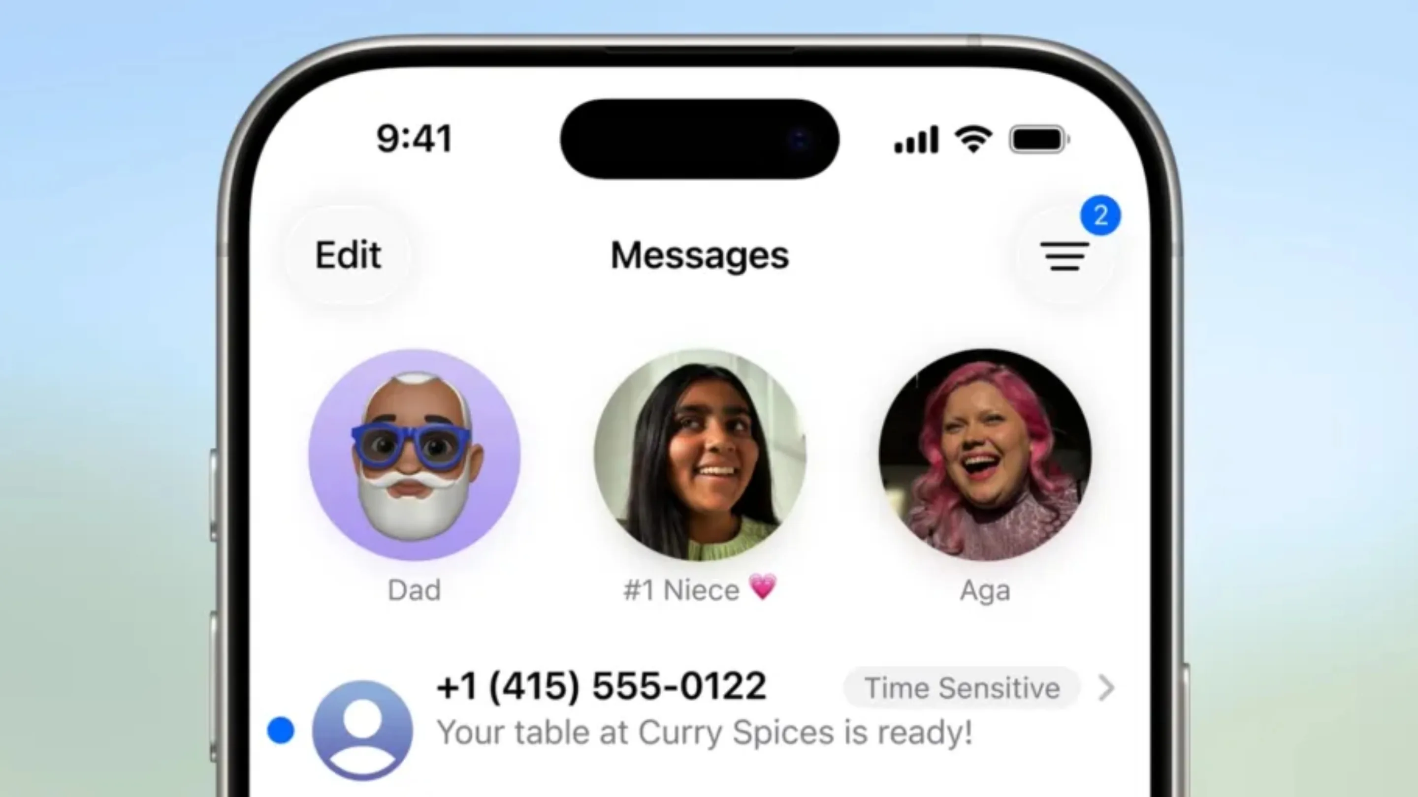 Mensagens iOS 26