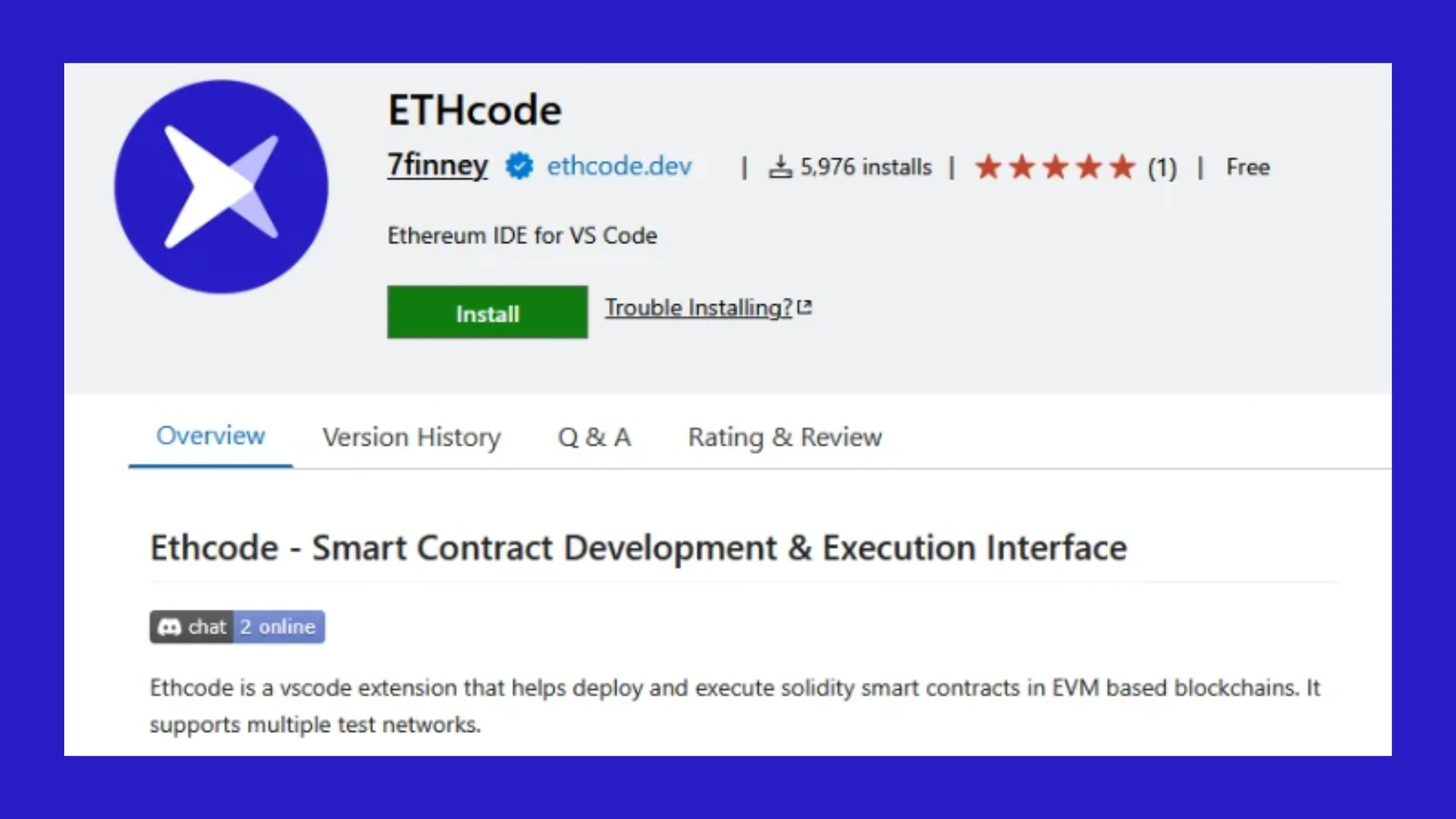 Ethcode VSCode