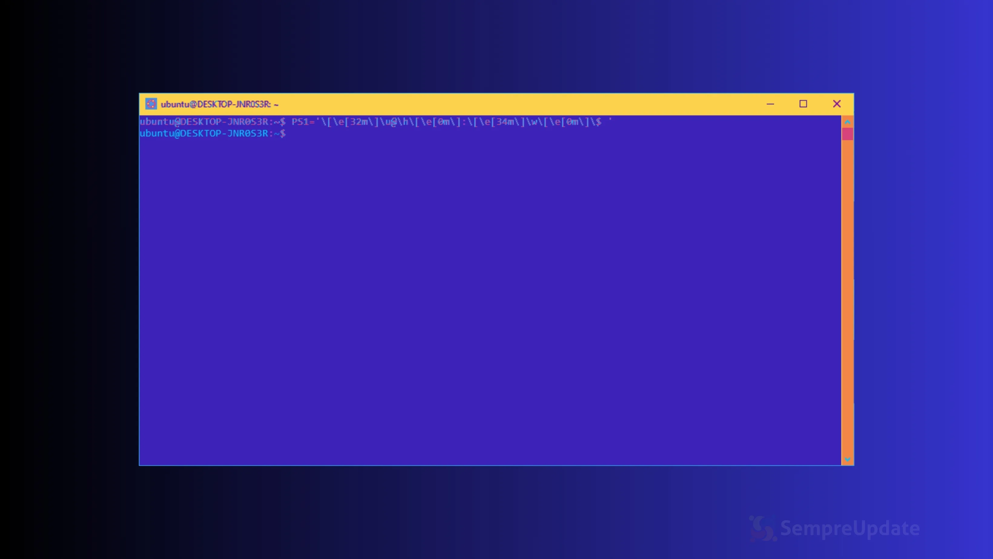 Diagrama de fluxo de dados ilustrando o caminho CPU‑GPU até o monitor quando o terminal trava ao rolar